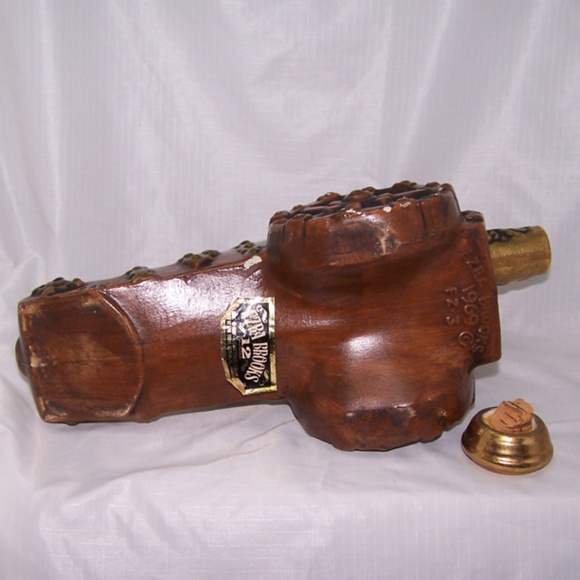 VTG Ezra Brooks 1969 Cannon Whiskey Decanter - Picture 6 of 9